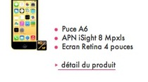 Sosh propose l'iPhone 5C à 539 €