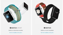 De nouvelles combinaisons en vente pour l'Apple Watch et l'Apple Watch Sport