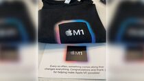 L'image du jour : Apple envoie des tee-shirts M1 à certains de ses employés