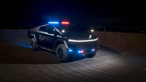 Un Tesla Cybertruck pour la Police