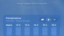Une interface améliorée pour l'app Météo avec iOS 27