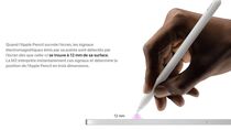 L'iPad Pro M2 peut détecter l'Apple Pencil au dessus de l'écran (jusqu'à 12 mm)