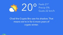 Carrot Weather : nouveau style de mise en page, notifications tempêtes, cartes amélioréés