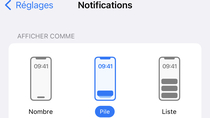 iOS 16 : comment changer les notifications sur l'écran de verrouillage de l'iPhone