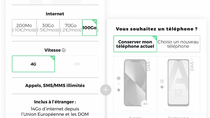 Promo : des forfaits sans engagement de 9,99€ à 18,99€ (de 30 à 100 Go par mois)
