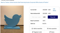 Twitter brade son mobilier pour renflouer ses caisses