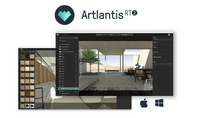 Le logiciel de rendu Artlantis RT² se veut simple, rapide et accessible