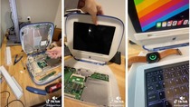 Nostalgie : il redonne vie à un iBook G3 avec un iPad et un clavier !