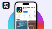 L'App Ryvo permet de créer et de participer à des concours de photos sur iPhone