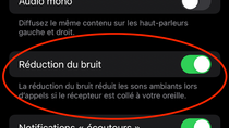 Toujours pas d'option Réduction du bruit pour les appels sur les iPhone 13