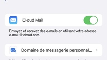 iOS 15.4 : comment configurer son domaine de messagerie iCloud+ 