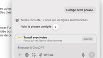 ChatGPT pour macOS s’ouvre à plus d’applications, dont Notes