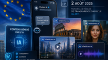 Un nouveau label sur les contenus créés par l’IA : qu'est ce qui change à partir du 2 août
