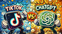 TikTok versus ChatGPT : qui prendra le contrôle de votre smartphone ?