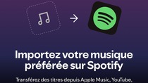 Spotify facilite (enfin) l'importation de vos playlists Apple Music, voilà comment faire