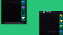 WhatsApp travaille pour animer l'émoji coeur 