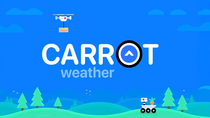Carrot Weather propose de regarder pousser son jardin