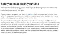 Apple détaille le bug de Gatekeeper, les soucis de confidentialité et les correctifs à venir