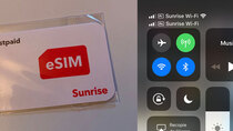 eSIM / Double SIM sur iPhone XR/XS : en Suisse, Sunrise active l'option chez ses clients (photos)