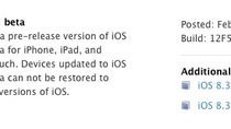 iOS 8.3 Beta distribuée aux développeurs (mais pourquoi ?)
