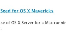 Mavericks Server passe en Golden Master