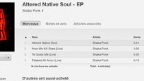 12 Jours Cadeaux 6 : Altered Native Soul par Shaka Ponk