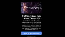 Apple propose 2 mois gratuits à Apple TV+