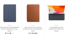 Et puis une coque Apple pour aller avec le nouvel iPad 7 ?