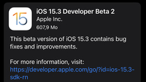 La seconde bêta d'iOS/iPadOS/tvOS 15.3 et watchOS 8.4 est disponible