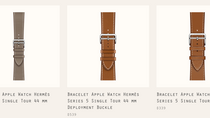 De luxueux bracelets d’Apple Watch Series 5 en fuite sur le site web d’Hermès