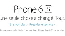 iPhone 6s : les prix en France et des pré-commandes ce samedi