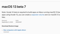 Apple publie la bêta 7 de macOS Ventura