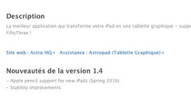 L'iPad Pro "mini" apparait discrètement dans une mise à jour d'Astropad