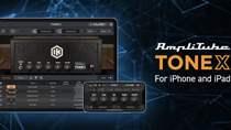 L'App permettant de modéliser amplis et effets AmpliTube TONEX débarque sur iOS