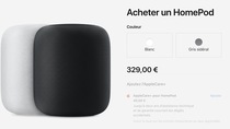 Le HomePod est désormais à 329 euros sur l'Apple Store (-20 euros)