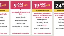 Bon plan  : Sosh prolonge les 50Go à 9,99€/mois, 20Go à 4,99€/mois