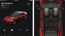 Tesla : on peut désormais afficher les caméras de sa voiture à distance depuis son iPhone