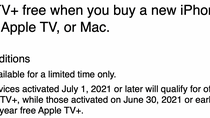 Apple ne proposerait plus que 3 mois gratuits sur Apple TV+