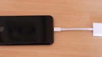 iPhone 7 : l'adaptateur Lightning/USB3/SD fonctionne en USB 3