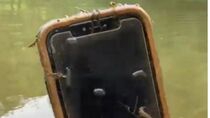 Les mésaventures d'un iPhone après 10 mois sous l'eau !