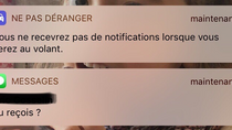 iOS 11 : "ne pas déranger en conduisant", ça roule !