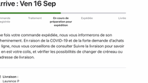 iPhone 14 : le statut des commandes sur l'Apple Store évoluent pour les livraisons au 16/09