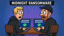 Midnight Ransomware : quand les pirates se prennent les pieds dans le tapis