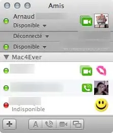 Messages : iMessages a mangé iChat