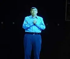 L'hologramme de Bill Gates fait une conférence