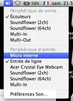 Soundflower et la gestion du son sur Mac