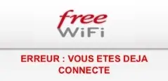 Free : une seule connexion simultanée en Free Wi-Fi