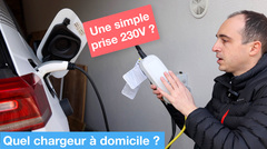 LE chargeur idéal pour sa voiture électrique ! Green-Up, borne, 230V ? Réponse en vidéo !