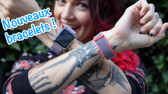 Vidéo M4E : les nouveaux bracelets Boucle Sport (scratch) pour Apple Watch !
