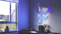 #CES : Après le triangle et la brique, Nanoleaf passe à l'hexagone